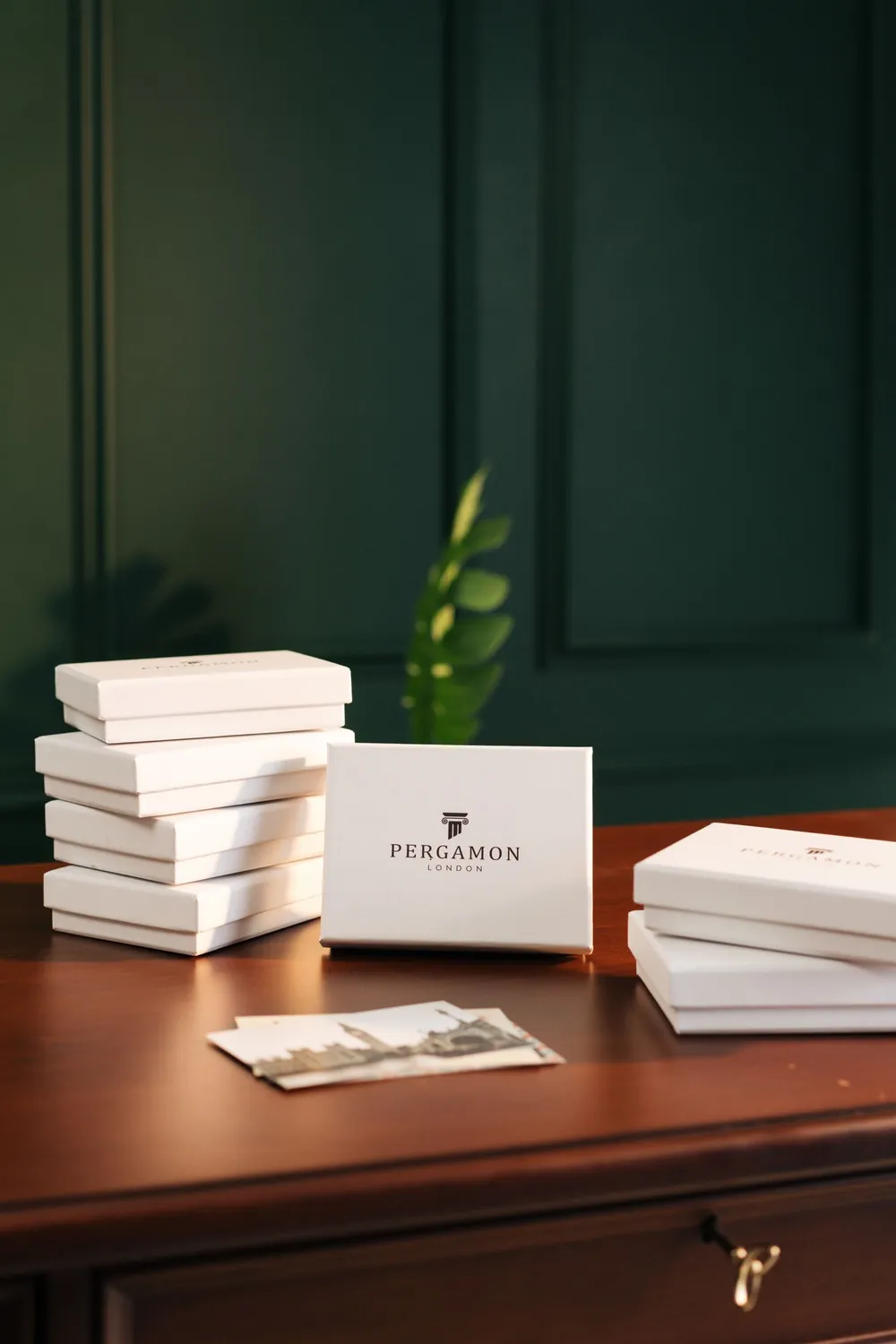Elegant stacked gift boxes for corporate gifting in the UAEUAE