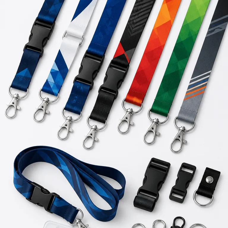 Branded promotional lanyards for exhibitions and events in UAE